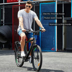 ANCHEER 26" Electric Bike for Adults, Electric Commuting Bicycle with Removable 36V 10Ah Battery with 22-40 Mile Range, 6-Speed Gears City Ebike