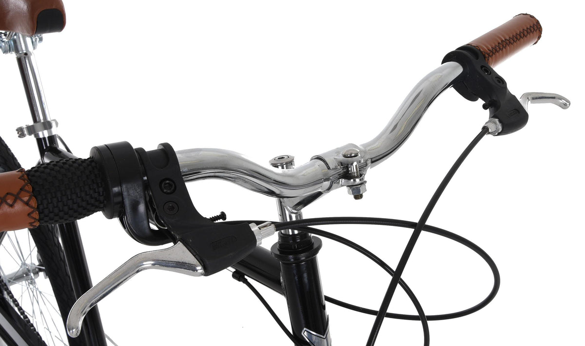Vilano Step Through City Bike 7 Speed Hybrid Urban Retro Commuter For Adults