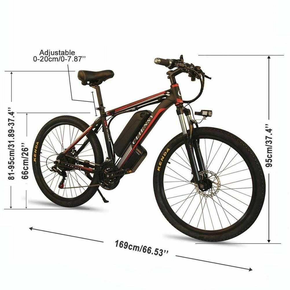 Datingday 26" Folding Electric CLIENSY 350W City Mountain Bike Cycling EBike 36V Bicycle