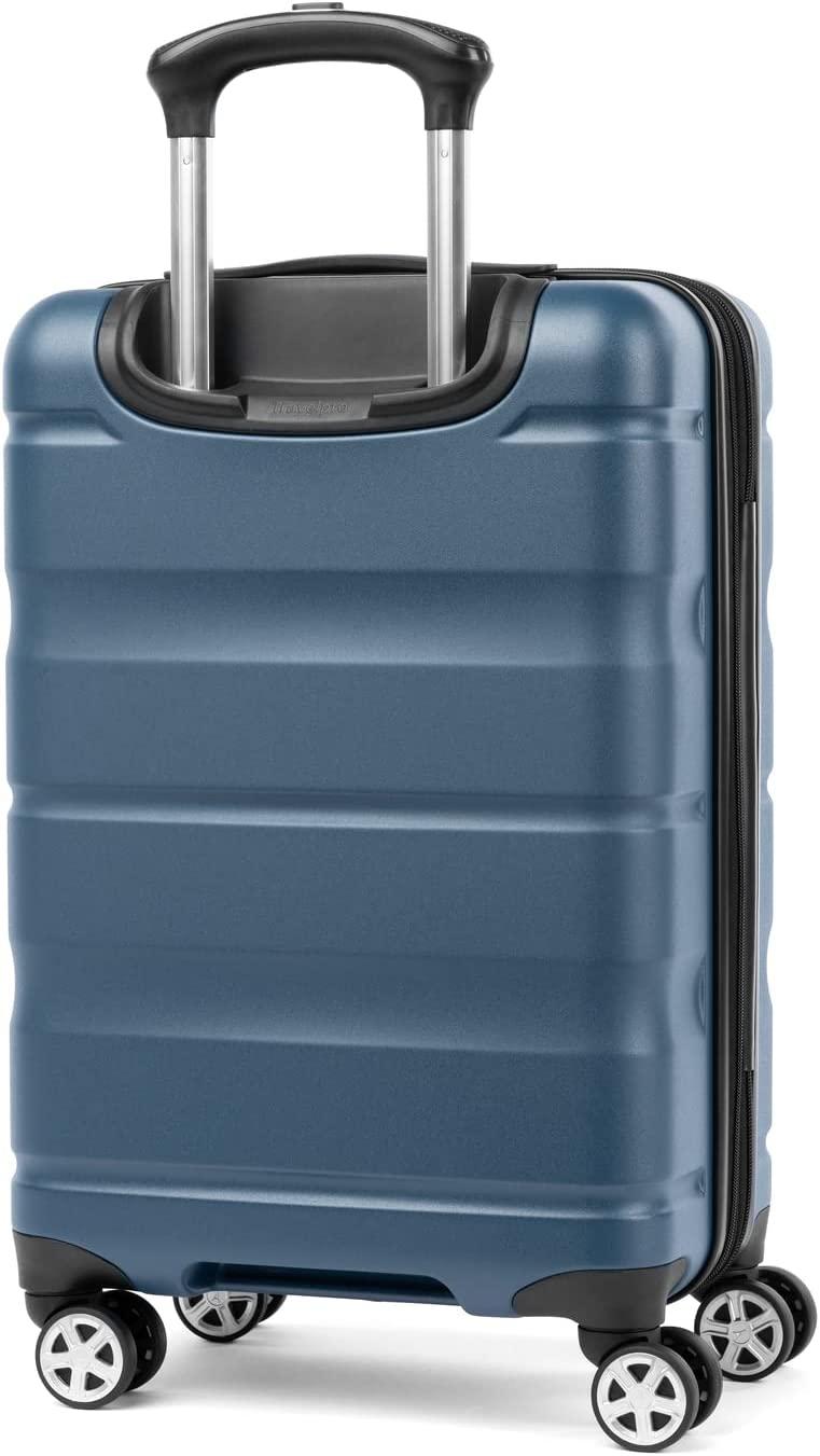 Runway 2 Piece Luggage Set, Carry-on &amp; Convertible Medium to Large Check-in Hardside Expandable Luggage, 8 Spinner Wheels, TSA Lock, Hardshell Suitcase, Teal Blue