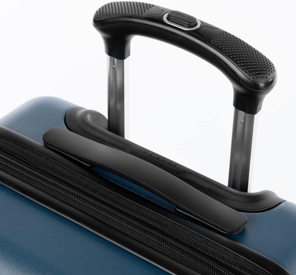 Runway 2 Piece Luggage Set, Carry-on &amp; Convertible Medium to Large Check-in Hardside Expandable Luggage, 8 Spinner Wheels, TSA Lock, Hardshell Suitcase, Teal Blue