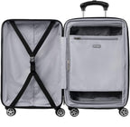 Runway 2 Piece Luggage Set, Carry-on &amp; Convertible Medium to Large Check-in Hardside Expandable Luggage, 8 Spinner Wheels, TSA Lock, Hardshell Suitcase, Teal Blue