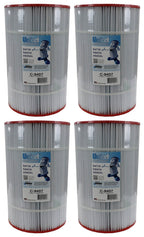 4) unicel c-9407 pentair clean clear predator 75 sq ft filter cartridges r173214