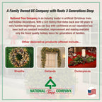 National Tree Company Feel Real Frasier 7.5 Ft Prelit Artificial Christmas Tree
