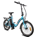 Electric Bike, Foldable 20 In. 350W 36V Removable Battery, 7 Speed E-riding Power Assist
