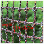 Children's Outdoor Climbing Net Outdoor Garden Fence Net Playground Protection Net Indoor Ceiling Decoration Net Site Anti-Fall Net Kindergarten Fence Net
