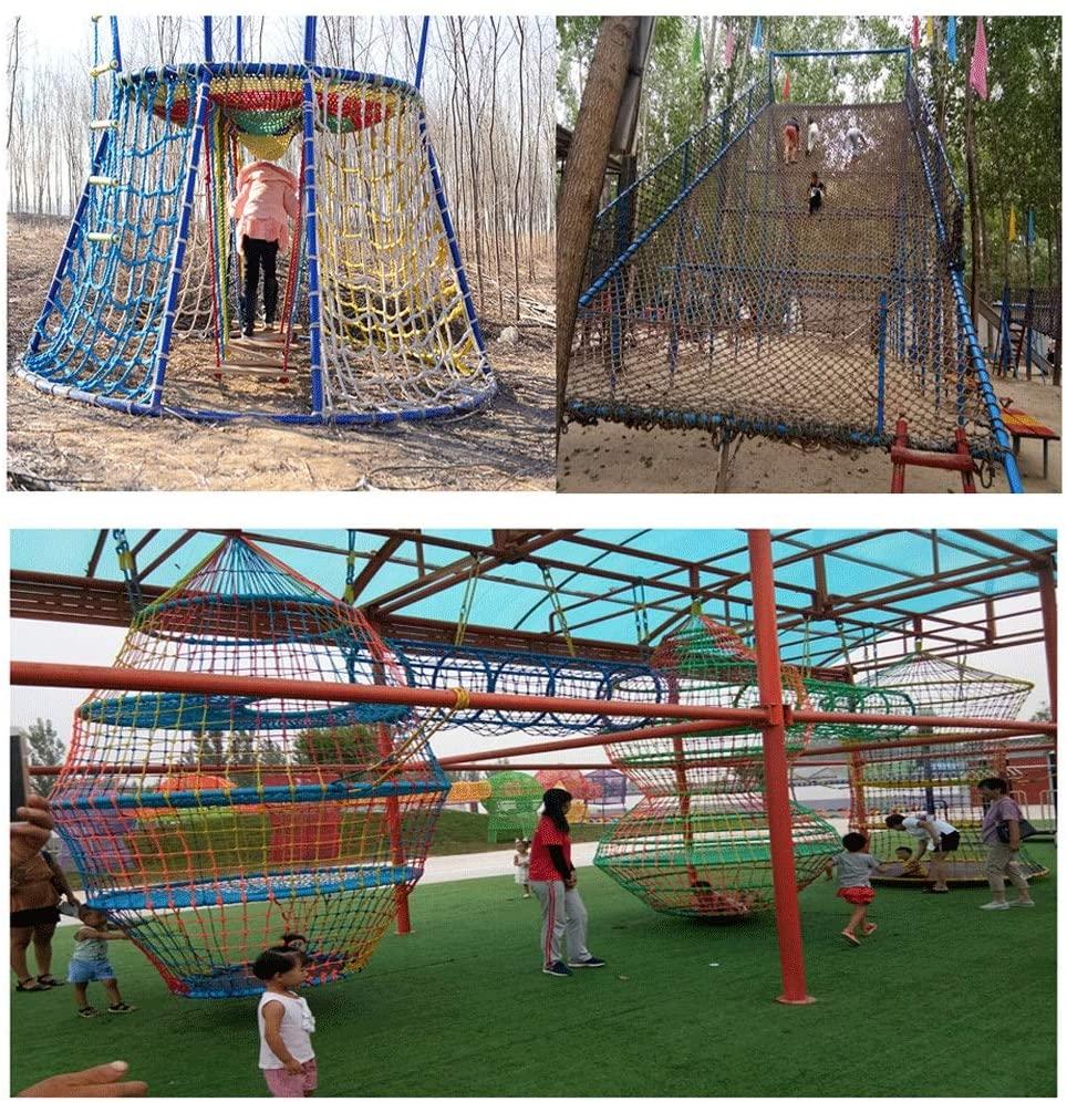 Children's Outdoor Safety Railing Net Room Partition Network Child Climbing Net Protective Net Garden Plant Climbing Net Kindergarten Playground Railing Protection Net