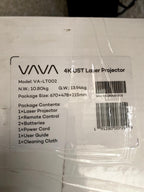 vava 4k ust laser tv home theater projector va-lt002 2500 ansi lumens