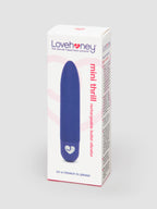 Lovehoney Mini Thrill Rechargeable Silicone Bullet Vibrator, Purple | Purple