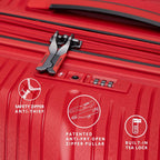 Carry On Luggage With Spinner Wheels,Expandable Hardshell Spinner Suitcase for Travel,TSA Approved (Carry-On 20-Inch,Red)
