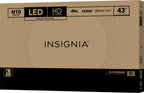 insignia- 43" class n10 series led full hd tv