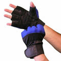 Weightlifting Leather Palm Gloves With Spandex Back And Wristwrap (WholeLot of 25)