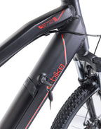 Kent Bicycles Electric Pedal Assist Mountain Bike , 27.5 In. Wheels, Black E-Bike, Electric Bicycle
