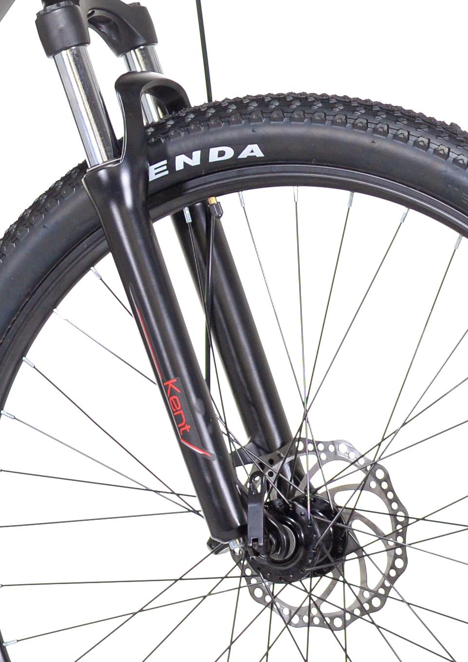 Kent Bicycles Electric Pedal Assist Mountain Bike , 27.5 In. Wheels, Black E-Bike, Electric Bicycle