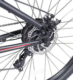 Kent Bicycles Electric Pedal Assist Mountain Bike , 27.5 In. Wheels, Black E-Bike, Electric Bicycle