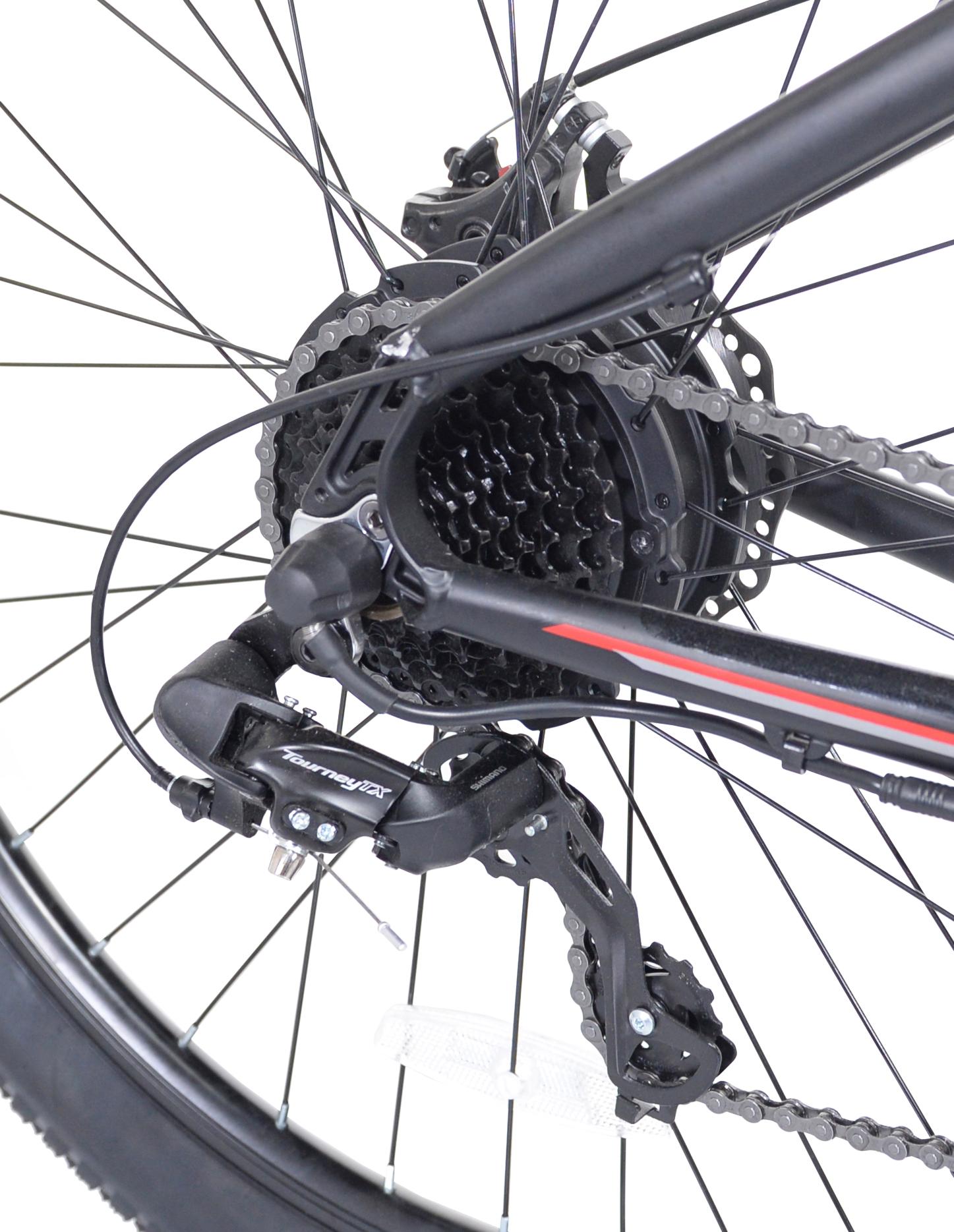 Kent Bicycles Electric Pedal Assist Mountain Bike , 27.5 In. Wheels, Black E-Bike, Electric Bicycle