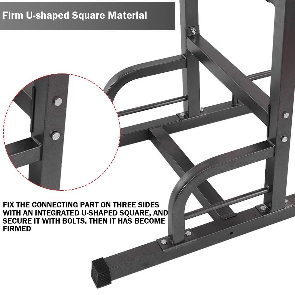 Power Tower Workout Dip Station For Home Gym Strength Training Fitness Equipment
