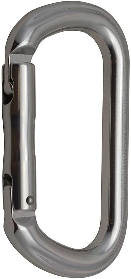 Fusion Climb Supreme II Aluminum Oval-Shape Carabiner 10-Pack