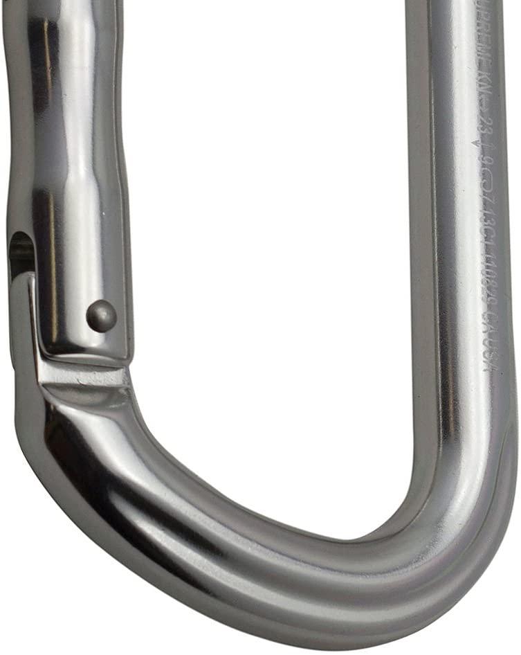 Fusion Climb Supreme II Aluminum Oval-Shape Carabiner 10-Pack