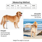 ADAHX 2 Wheel Pet Dog Cat Wheelchair Aluminium Walk Cart Scooter for Handicapped Hind Leg Adjusted Wheelchair Fit for 3-15kg Pet