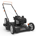 YardForce 21 in. 140 cc 500e Series and Stratton Gas Walk Behind Push