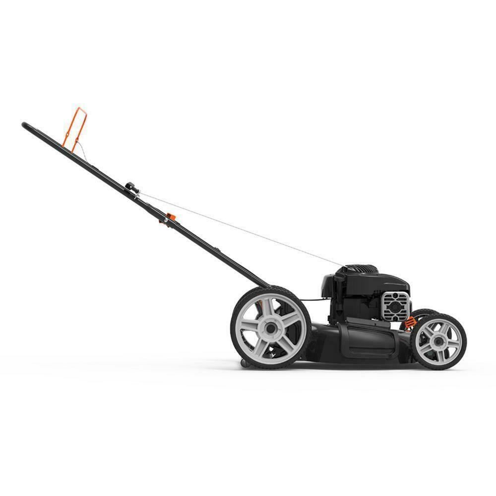 YardForce 21 in. 140 cc 500e Series and Stratton Gas Walk Behind Push