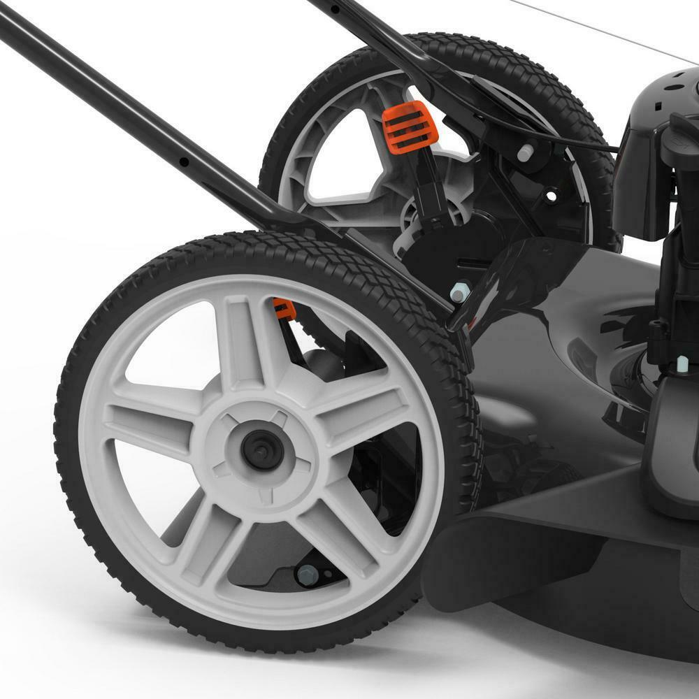 YardForce 21 in. 140 cc 500e Series and Stratton Gas Walk Behind Push