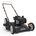 YardForce 21 in. 140 cc 500e Series and Stratton Gas Walk Behind Push