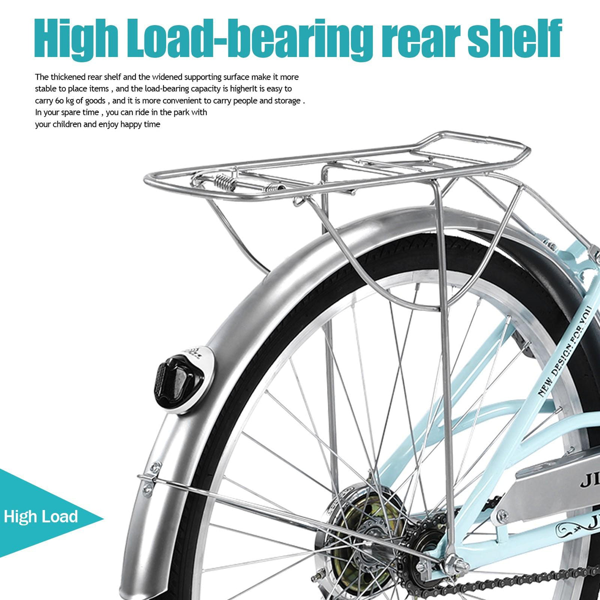 Medcursor Classic Bicycle Retro Bicycle Beach Cruiser Bicycle Retro Bicycle
