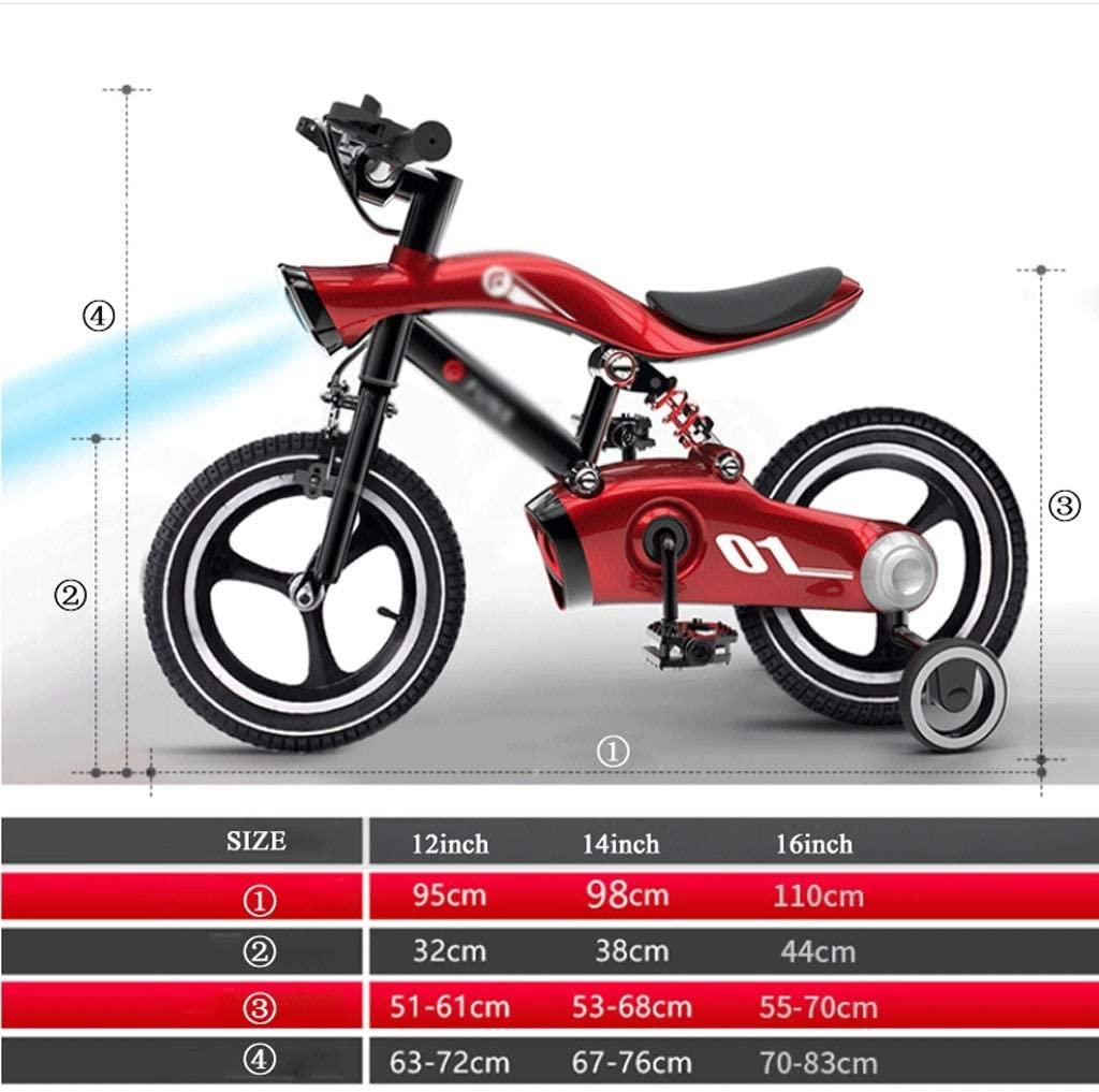 JLFSDB Kids Bike BMX Bike for Kids Boys Girls Bicycle Kids Bike Children Bicycle Lightweight Shockproof Girl’s Boy’s Bikes with Stabilisers Training Wheels for Toddler A2-7 Year Old Child