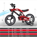 JLFSDB Kids Bike BMX Bike for Kids Boys Girls Bicycle Kids Bike Children Bicycle Lightweight Shockproof Girl’s Boy’s Bikes with Stabilisers Training Wheels for Toddler A2-7 Year Old Child