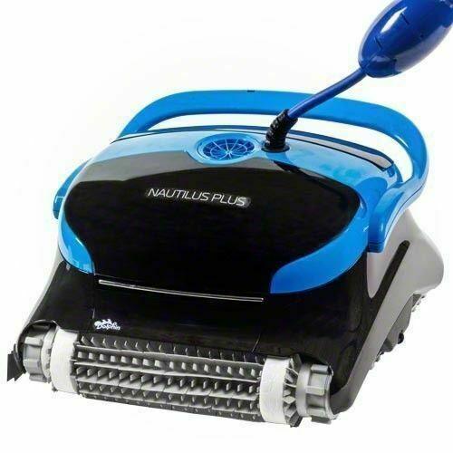 maytronics dolphin nautilus plus cc with caddy &amp; cover inground pool cleaner