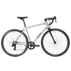 Decathlon Triban RC100 Adult Road Bike, 700 C, Silver, Small