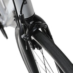 Decathlon Triban RC100 Adult Road Bike, 700 C, Silver, Extra-Large