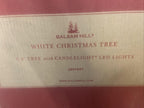 Open Box Balsam Hill White Christmas Tree 6.5' Tree with Candlelight LED Lights