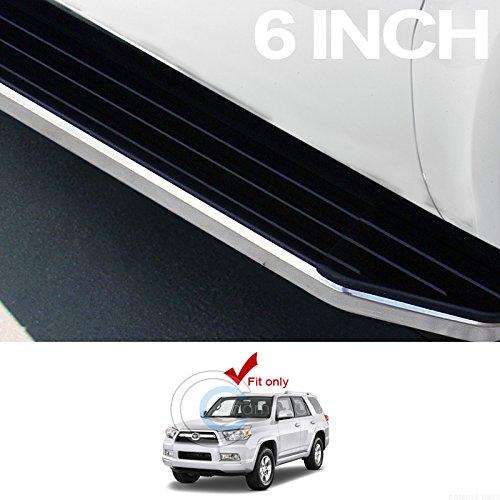 R&amp;L Racing 6" Aluminum  Side Step Rail Running Board Vp 10+ 4Runner Limited/10-13 Sr5