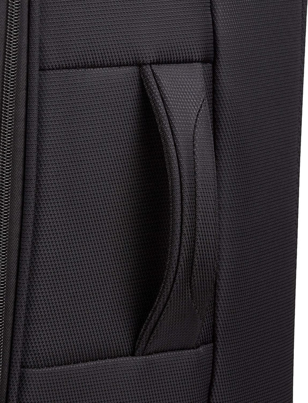 4010 Softside Luggage with Spinner Wheels, Black, Carry-On 18-Inch