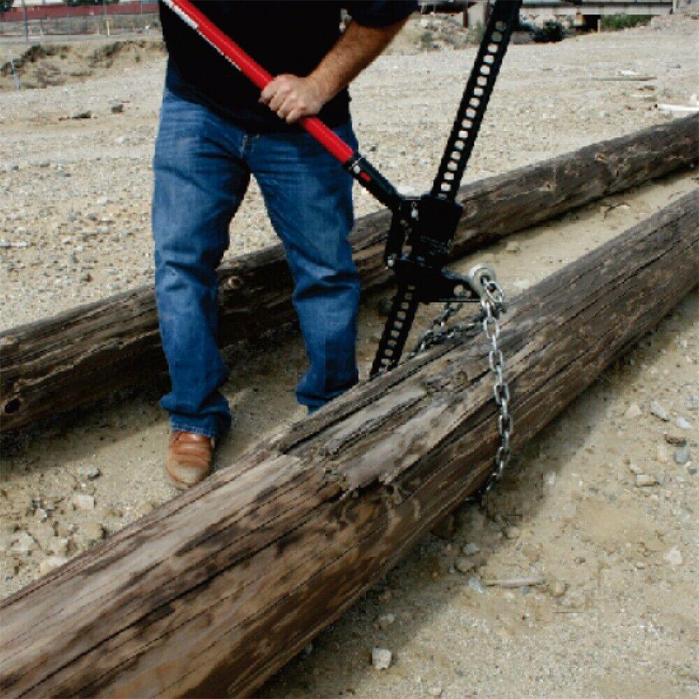 48" Ratcheting Off Road Farm Jack 6000 lb Capacity Lift Bumper Tractor SUV