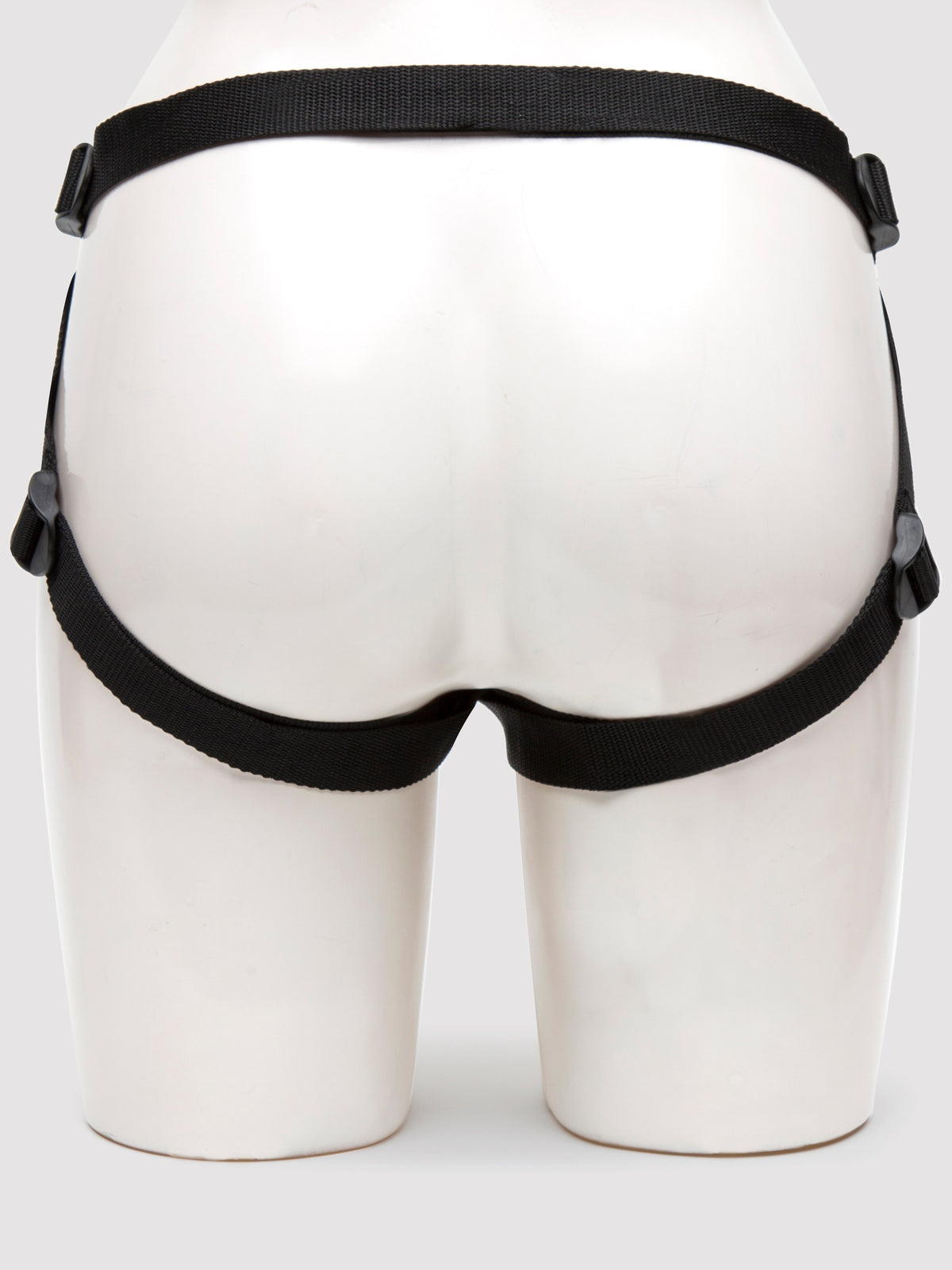 Lovehoney Beginner's Unisex Strap-On Harness Kit with 5 Inch Pegging Dildo, Black