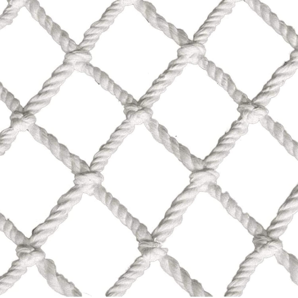 Amacthysh Climbing Netting Garden Netting White Protection Net, Protective Net Cat Net Climbing net for Treehouse Child Climbing Net Kids Outdoor Play Equipment,22m/6.66.6ft