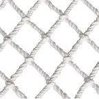 Amacthysh Climbing Netting Garden Netting White Protection Net, Protective Net Cat Net Climbing net for Treehouse Child Climbing Net Kids Outdoor Play Equipment,22m/6.66.6ft