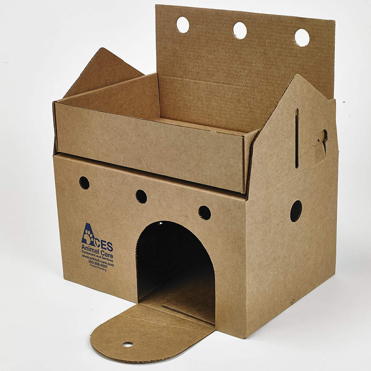 Animal Care Equipment &amp; Services HumaniacTM Cat Castle Pkt 15