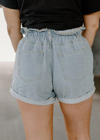 shorts - light denim