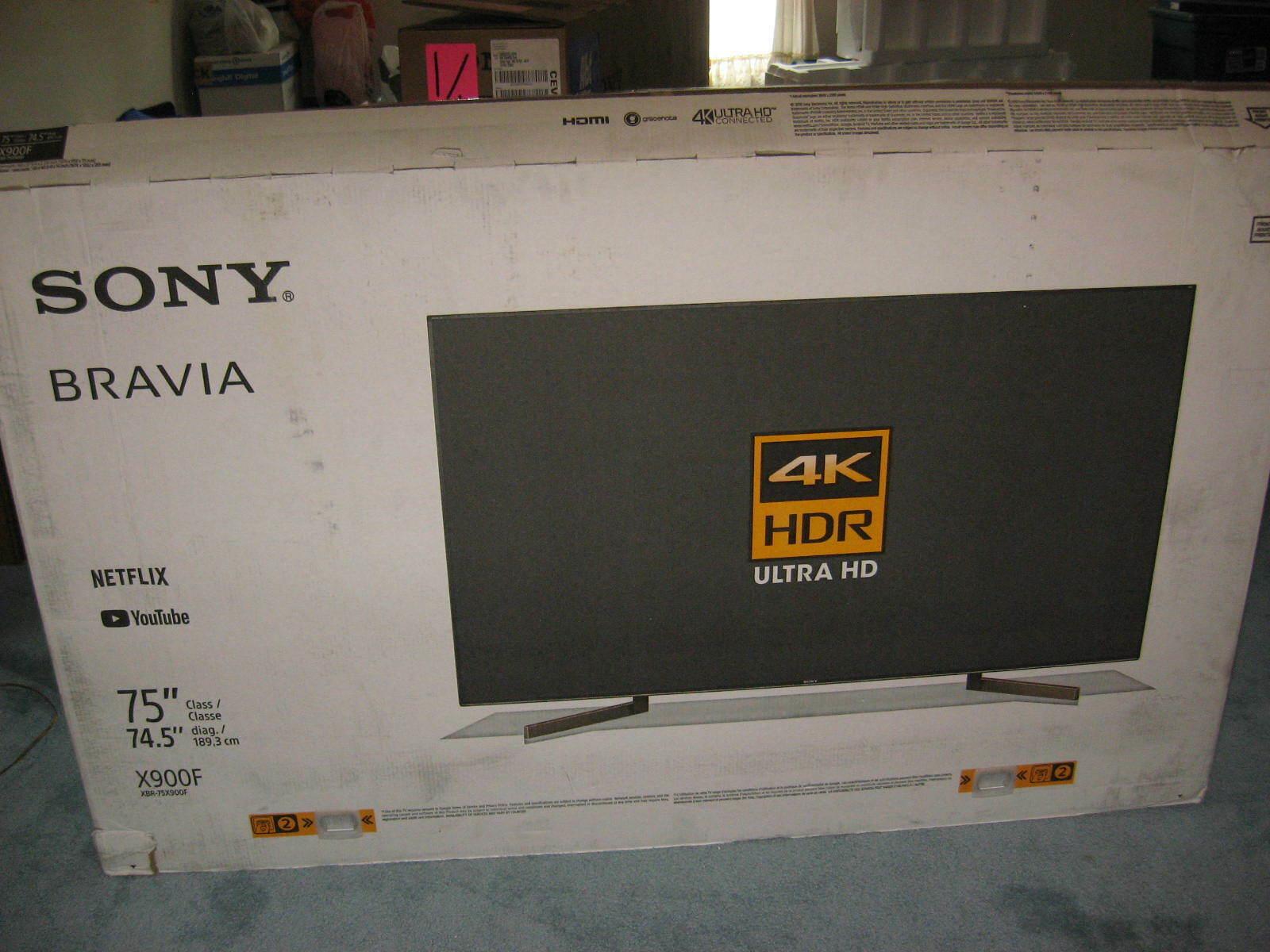sony xbr75x900f 75" 2160p 4k uhd led smart tv