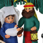 Lighted 7 ft. H x 8 ft. W Nativity Scene Inflatable