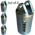 Replacement Chief Clamp Bar Tube - Short Set of 4 -Same as Chief 532241