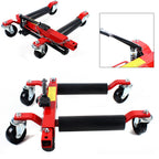 Pro 2-Tons 4400lb HYDRAULIC Positioning Car Wheel Dolly Jack Lift Moving Vehicle