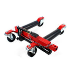 Pro 2-Tons 4400lb HYDRAULIC Positioning Car Wheel Dolly Jack Lift Moving Vehicle