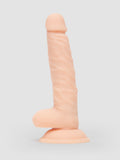 Lifelike Lover Luxe Silicone Magnetic Thrusting Remote Control Realistic Dildo 8, Flesh Pink