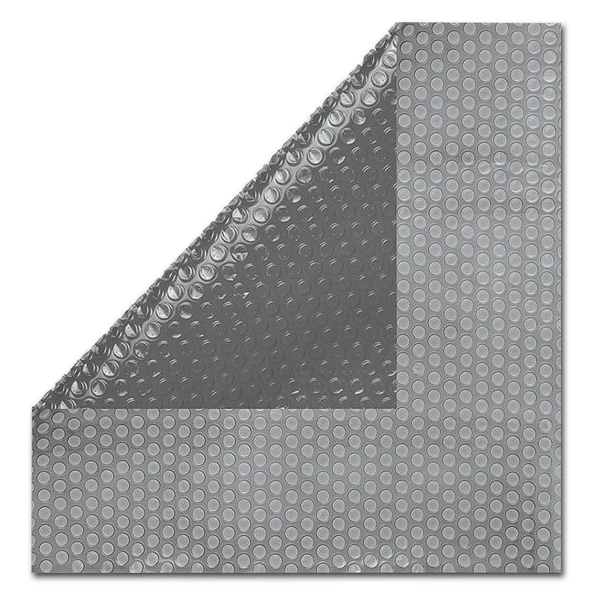 midwest canvas silver round solar cover seven year warranty, 16 mil